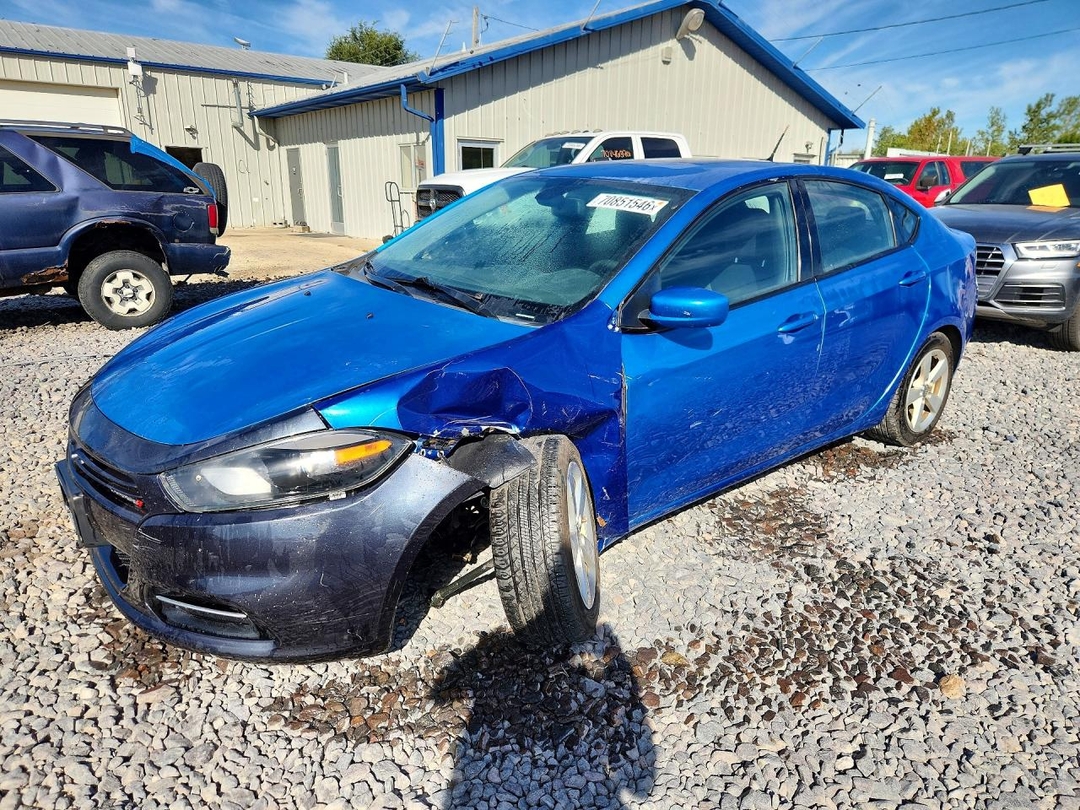 Vista de 2015 DODGE DART SXT, ángulo 1