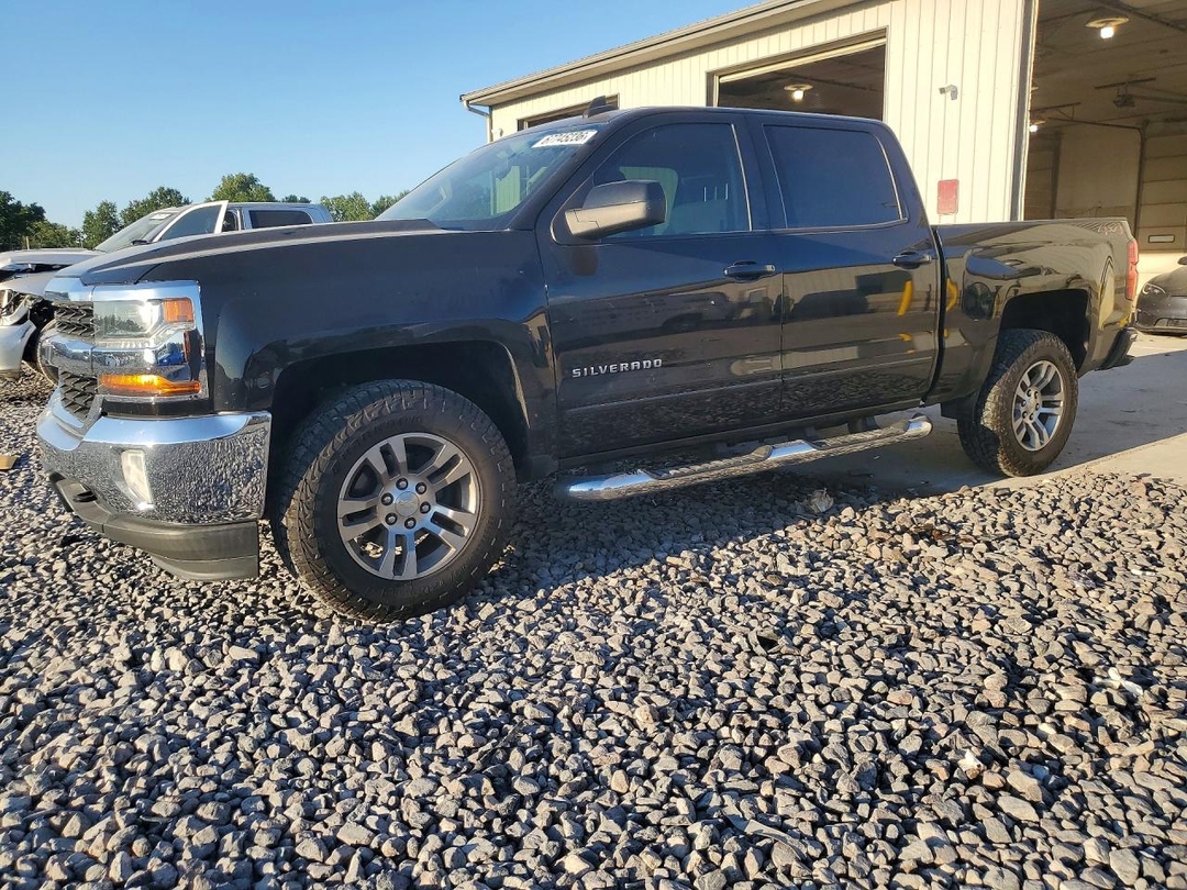 Vista de 2018 CHEVROLET SILVERADO K1500 LT, ángulo 1