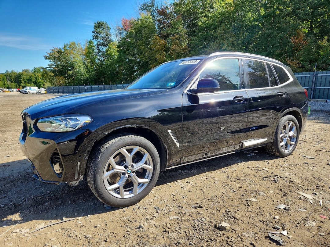 Vedere 2023 BMW X3 XDRIVE30I, unghi 1