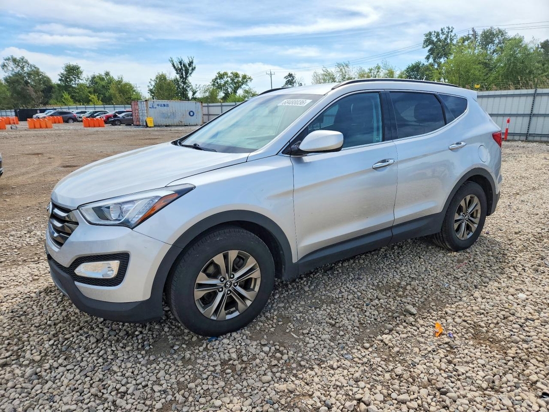 منظر 2014 HYUNDAI SANTA FE SPORT 2.4L، زاوية 1