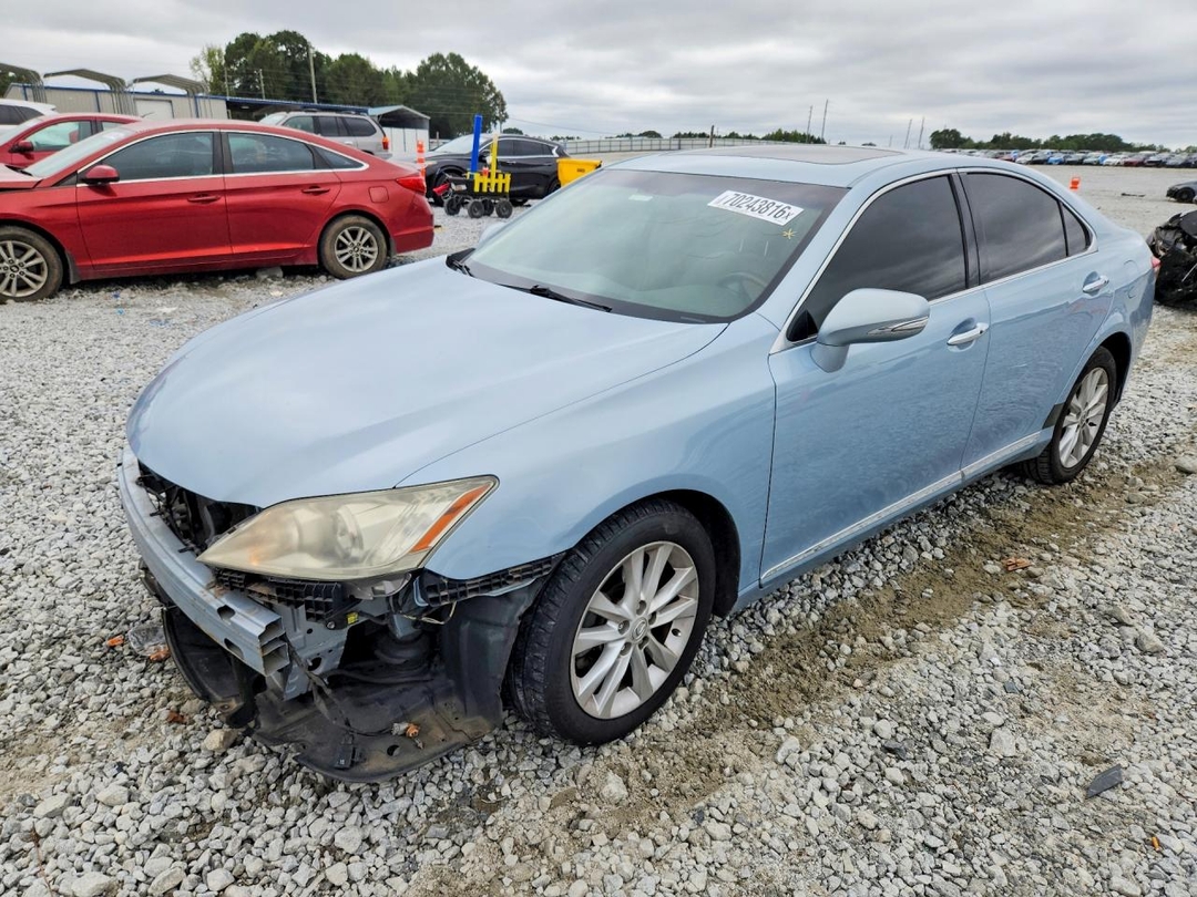 Вид 2012 LEXUS ES 350, угол 1