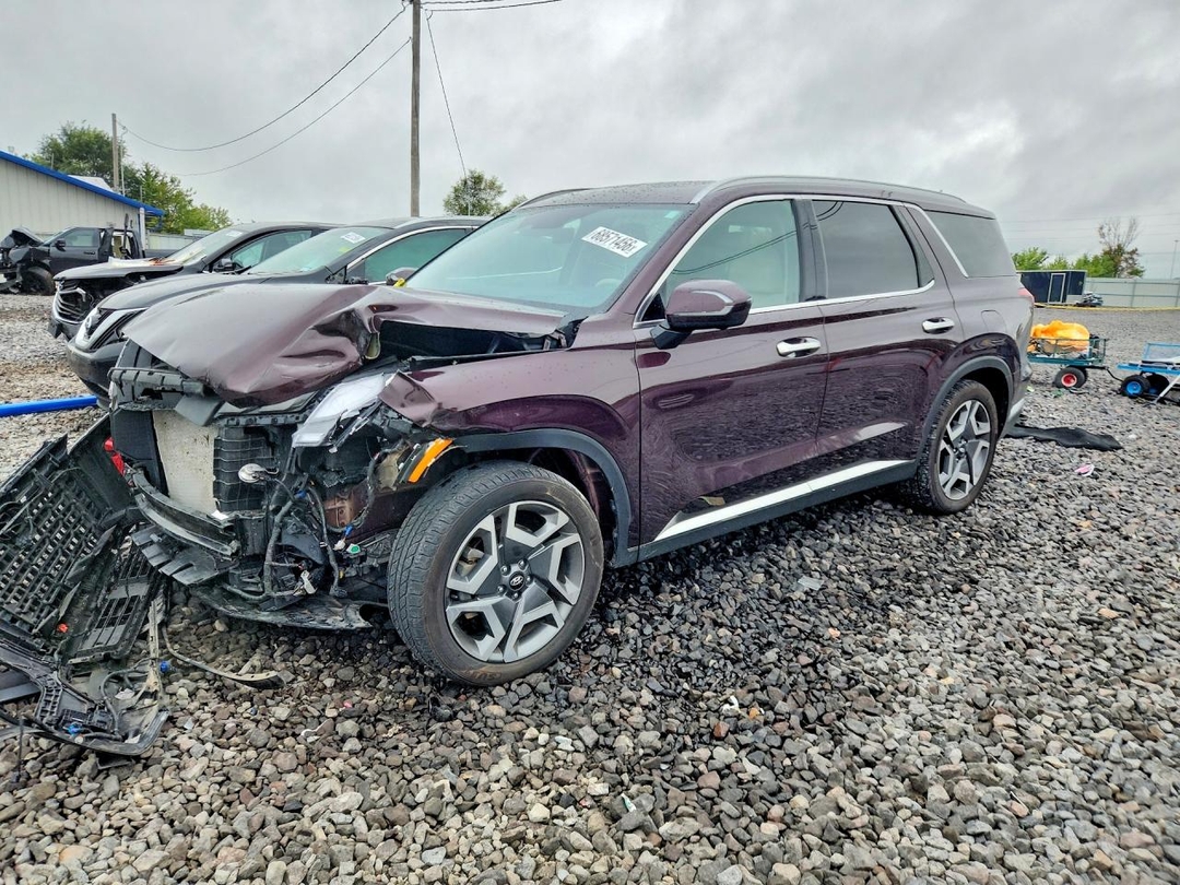 Vue de 2024 HYUNDAI PALISADE LIMITED, angle 1