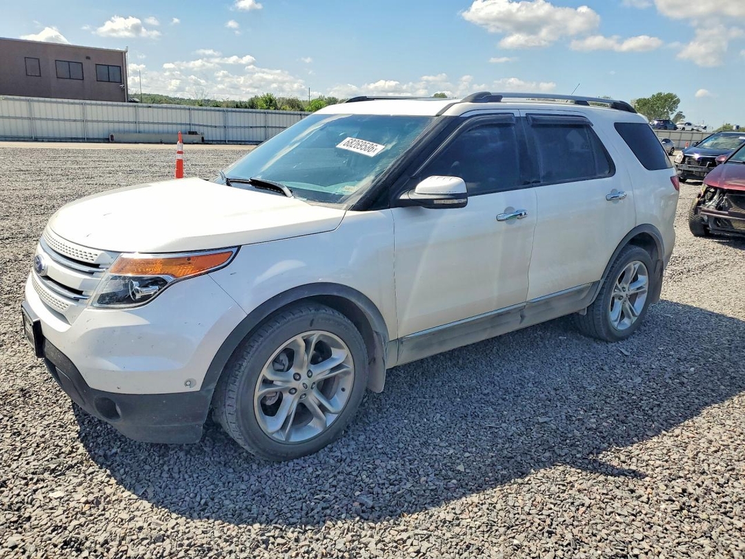 Vista de 2012 FORD EXPLORER LIMITED, ángulo 1