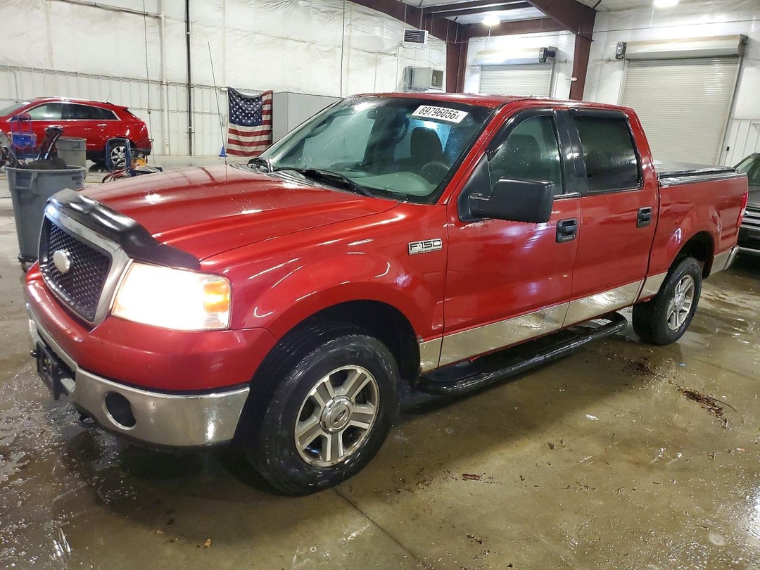 Vue de 2007 FORD F150 SUPERCREW, angle 1