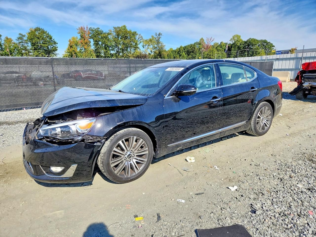 Vista de 2014 KIA CADENZA PREMIUM, ángulo 1