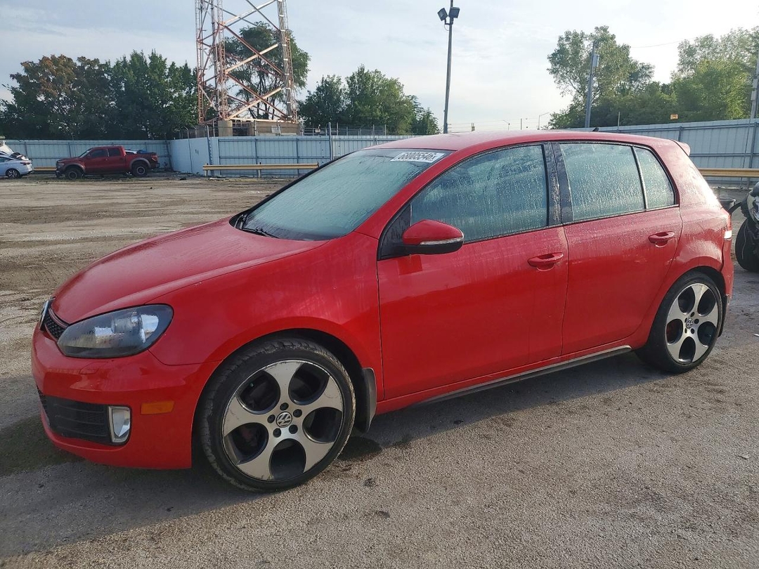 Вид 2012 VOLKSWAGEN GTI, угол 1
