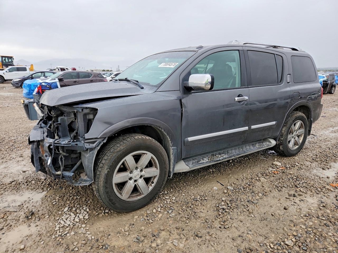 Вид 2012 NISSAN ARMADA PLATINUM, угол 1