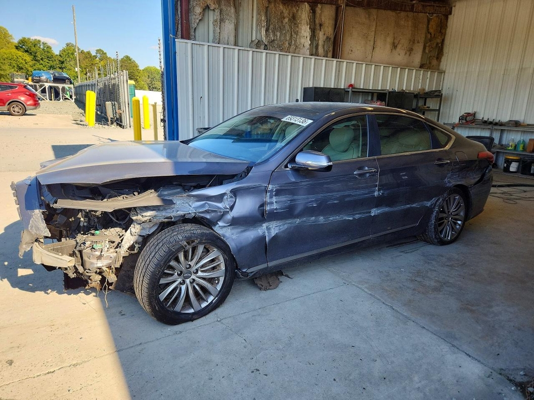 Vue de 2015 HYUNDAI GENESIS 5.0L, angle 1