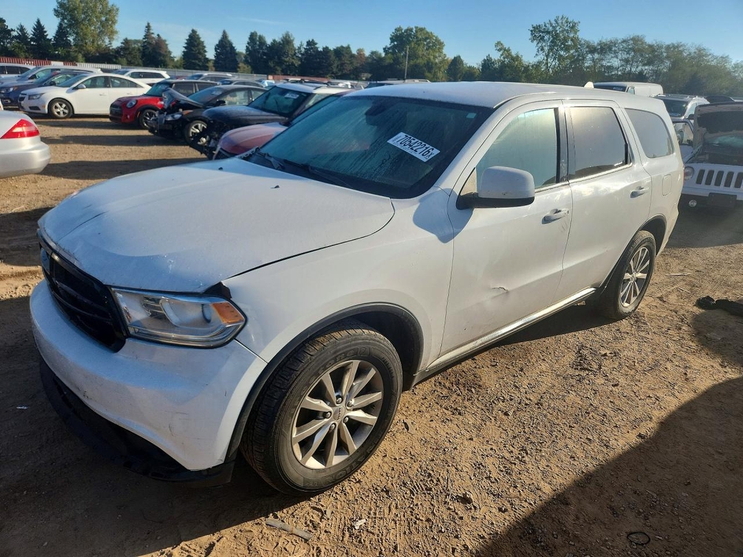 Vista de 2017 DODGE DURANGO SSV, ángulo 1