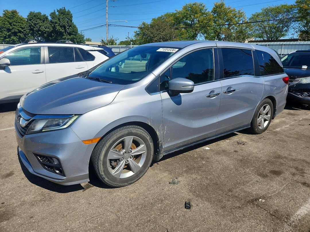 منظر 2018 HONDA ODYSSEY EXL، زاوية 1