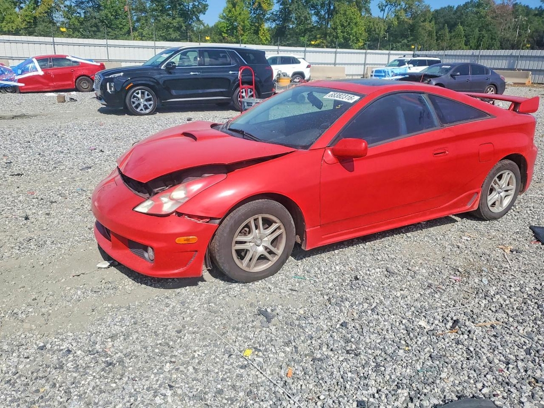 Vue de 2005 TOYOTA CELICA GT, angle 1