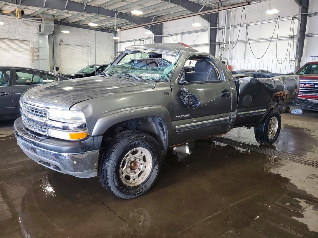Vue de 2000 CHEVROLET SILVERADO K2500, angle 1