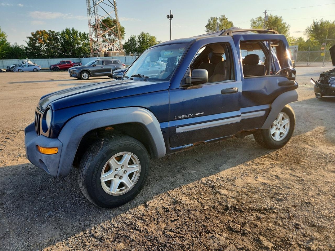 منظر 2002 JEEP LIBERTY SPORT، زاوية 1
