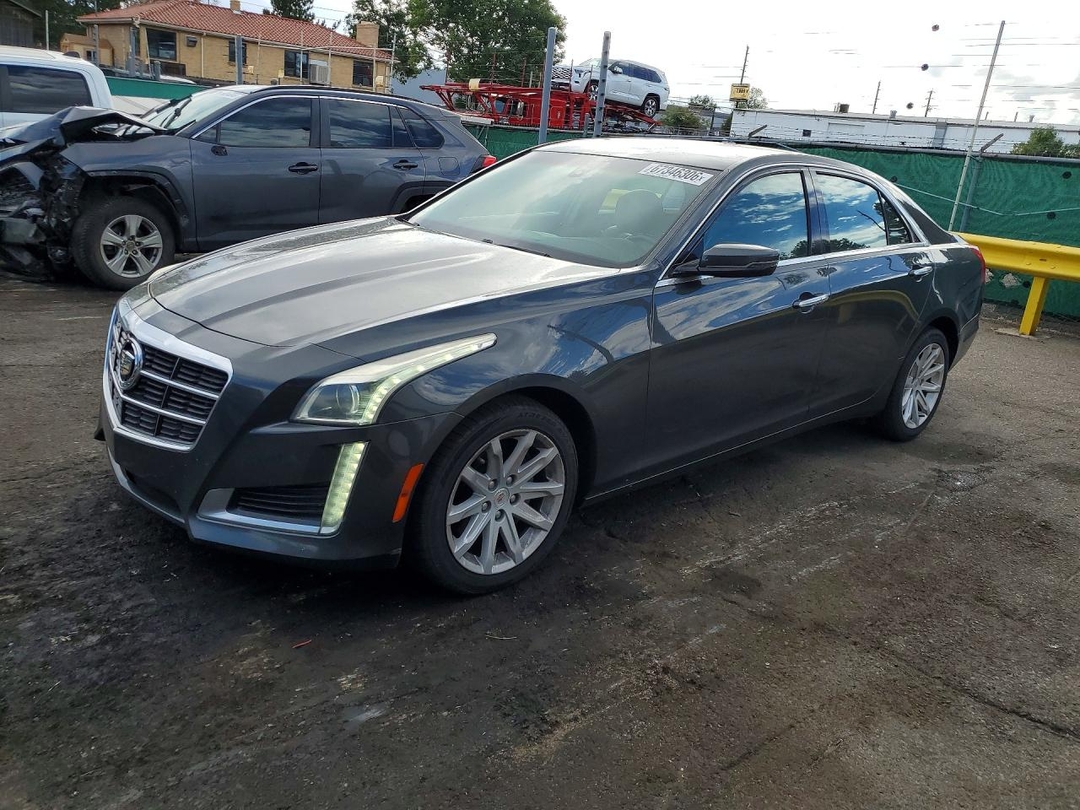 Vedere 2014 CADILLAC CTS, unghi 1