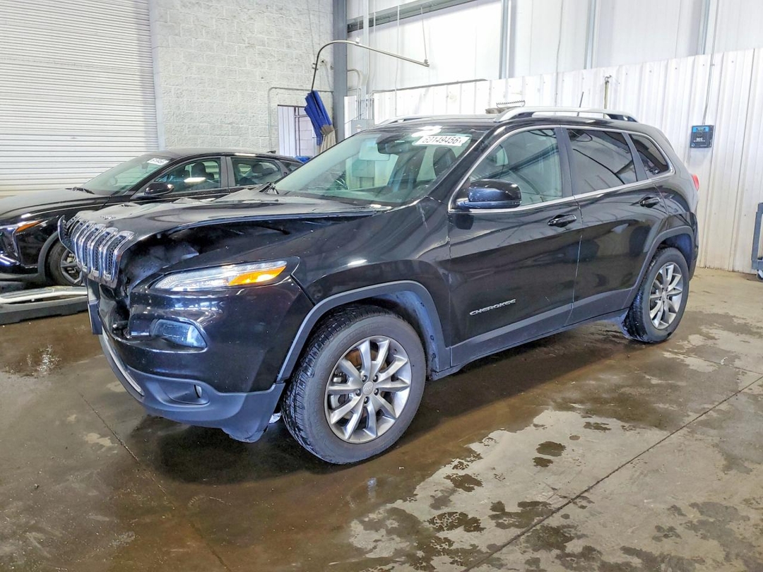 Vedere 2018 JEEP CHEROKEE LIMITED, unghi 1