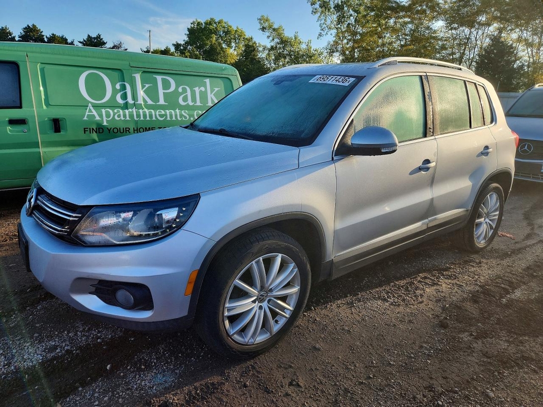 Вид 2016 VOLKSWAGEN TIGUAN S, угол 1