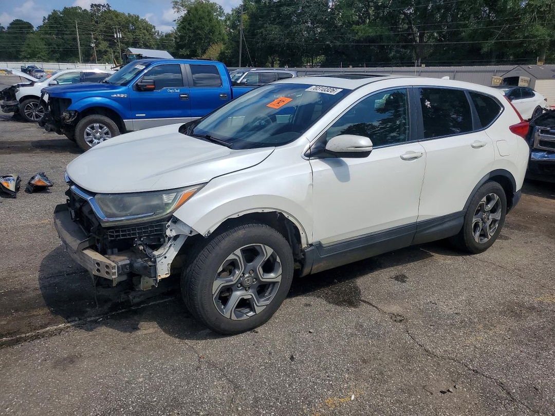Vista de 2017 HONDA CR-V EXL, ángulo 1