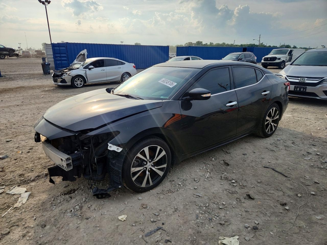 Vue de 2018 NISSAN MAXIMA 3.5 SV, angle 1