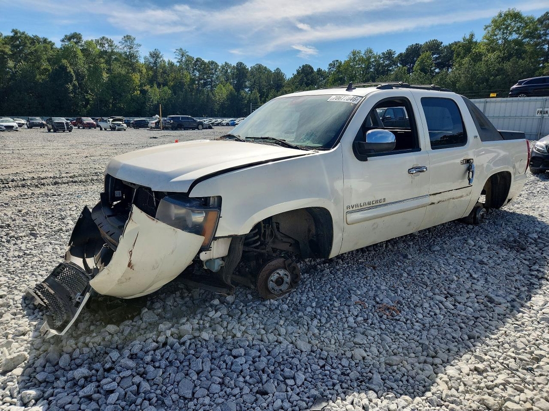 Vue de 2008 CHEVROLET AVALANCHE K1500, angle 1