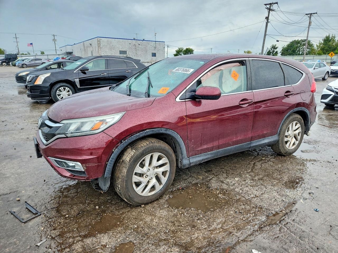 Вид 2015 HONDA CR-V EX, угол 1