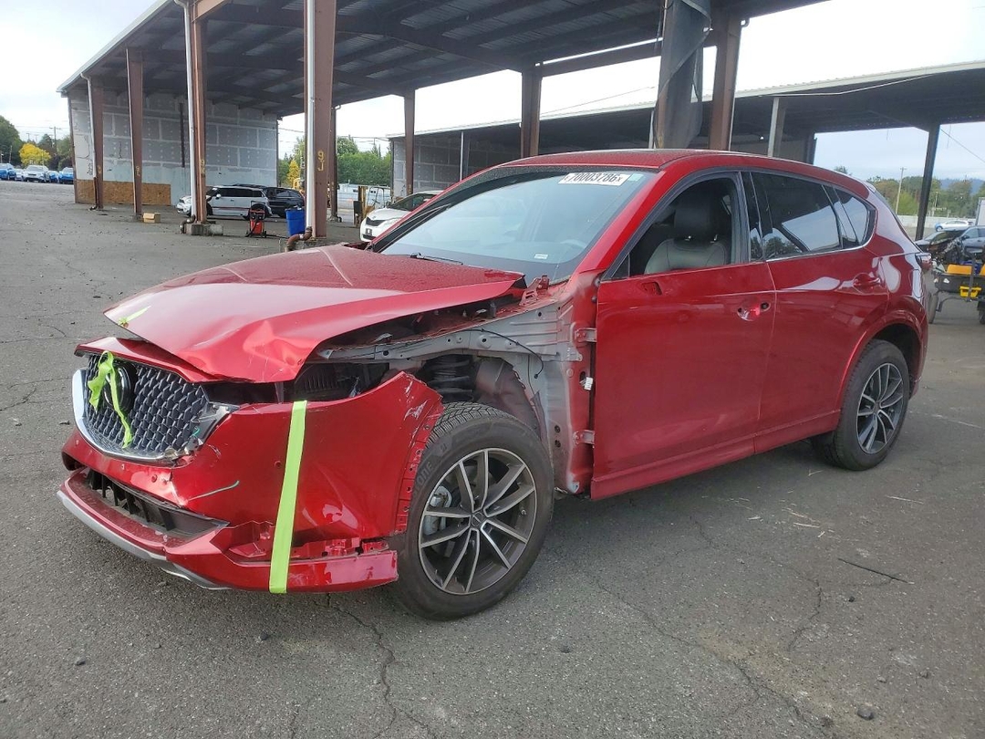 Вид 2024 MAZDA CX-5 SIGNATURE, угол 1