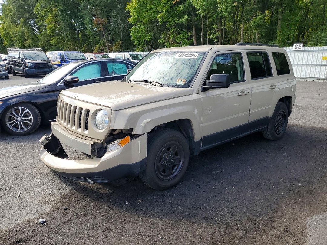 Vue de 2017 JEEP PATRIOT SPORT, angle 1