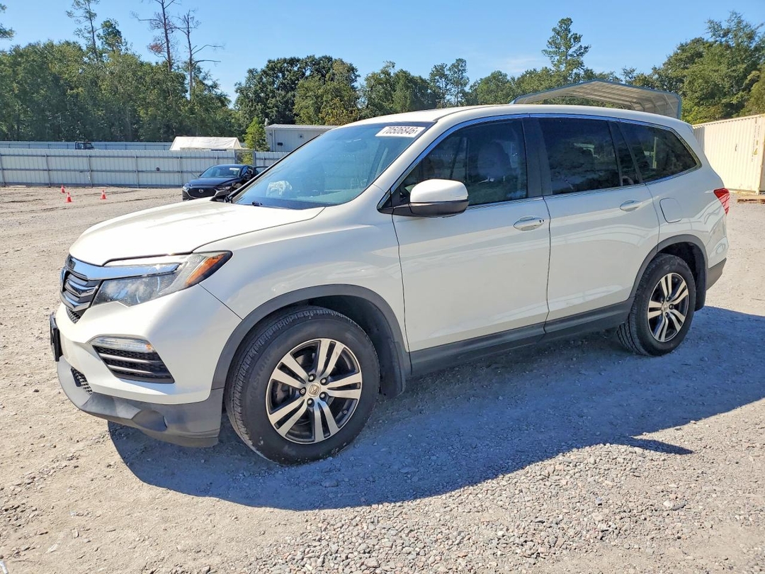 Вид 2017 HONDA PILOT EXL, угол 1