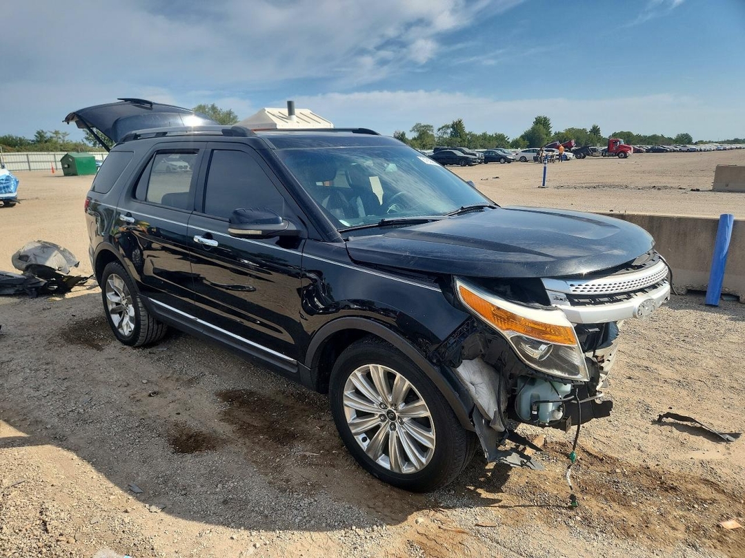 Вид 2012 FORD EXPLORER LIMITED, угол 1