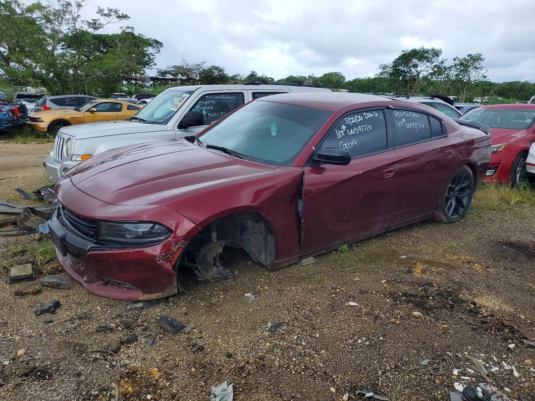 Vue de 2022 DODGE CHARGER SXT, angle 1