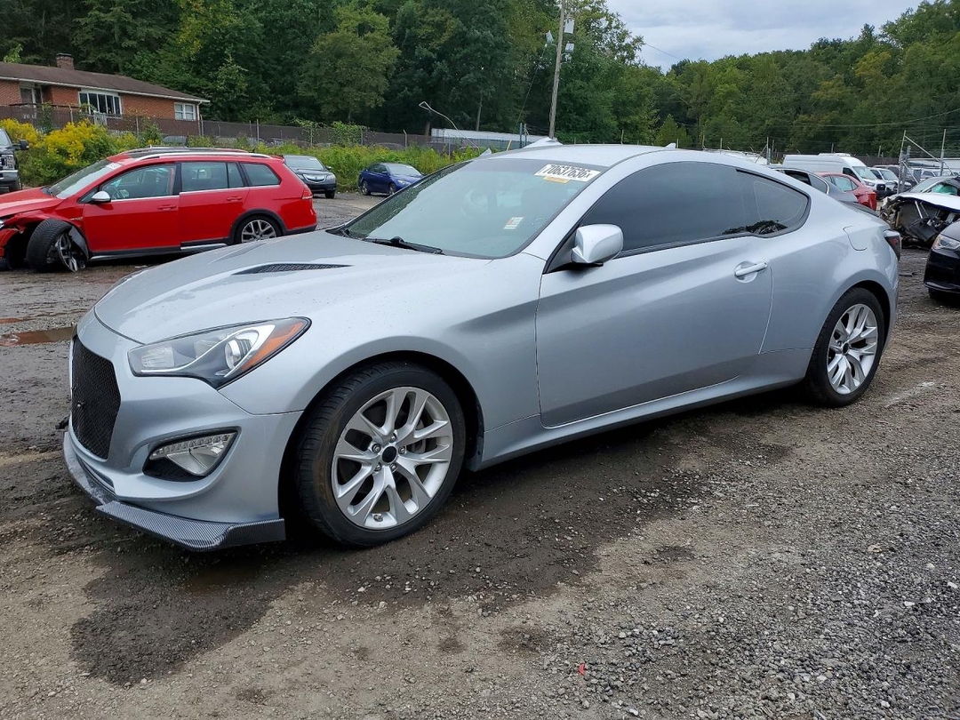 Vue de 2013 HYUNDAI GENESIS COUPE 2.0T, angle 1