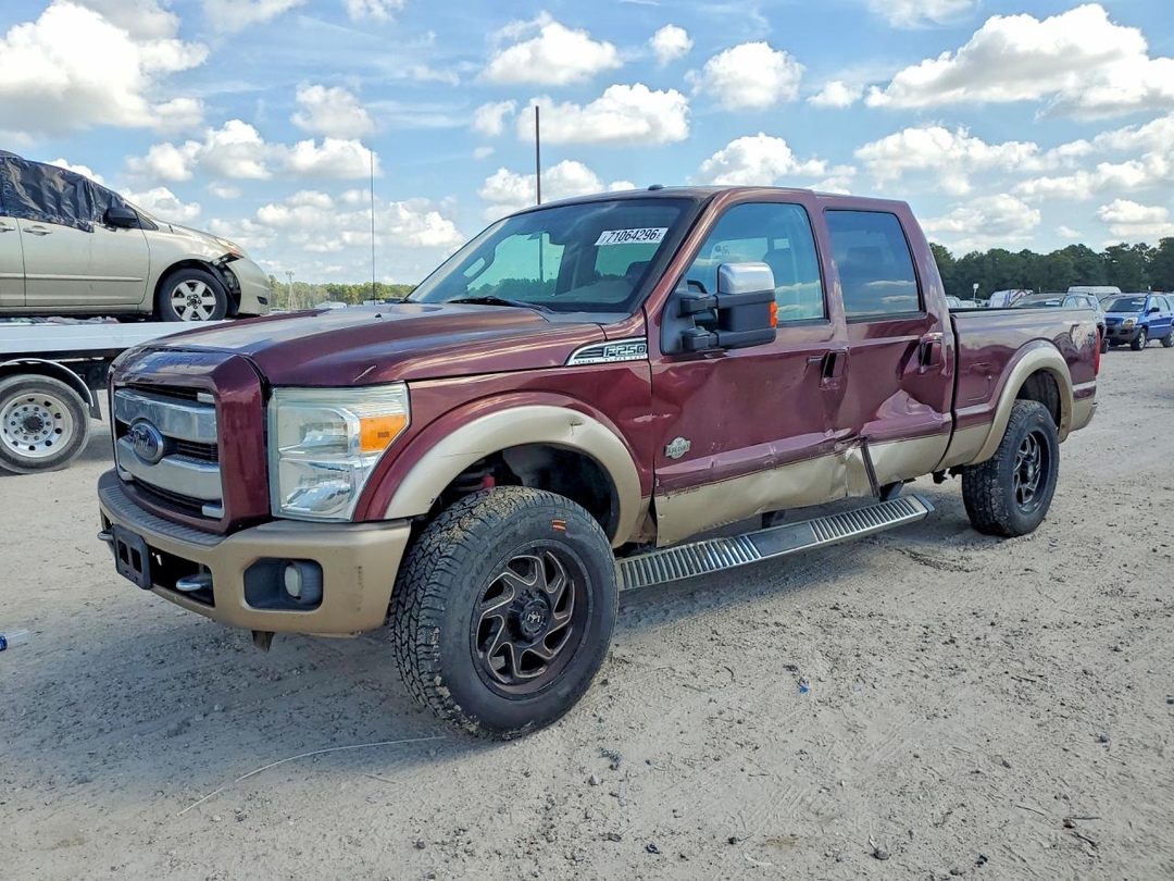 2012 FORD F250 SUPER DUTY view, angle 1
