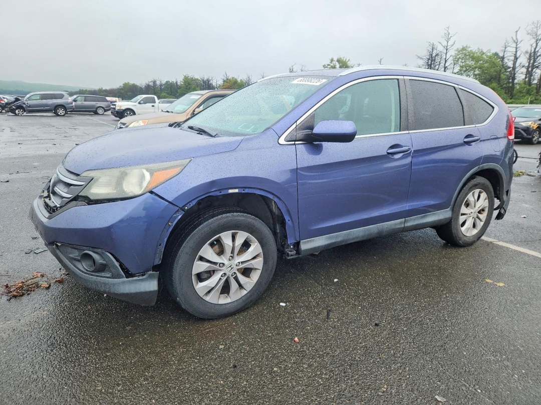 Vista de 2014 HONDA CR-V EXL, ángulo 1