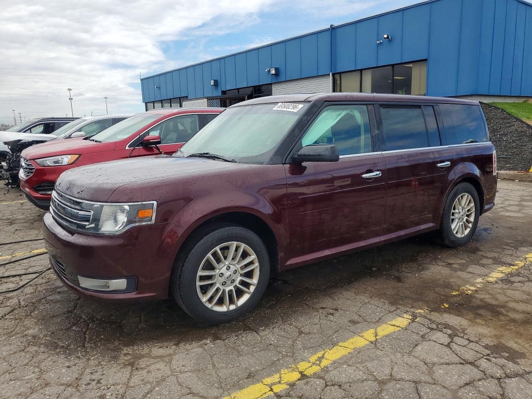 Вид 2019 FORD FLEX SEL, угол 1