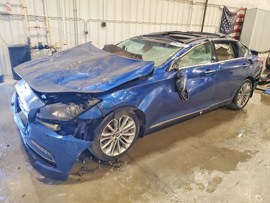 Вид 2016 HYUNDAI GENESIS 3.8L, угол 1