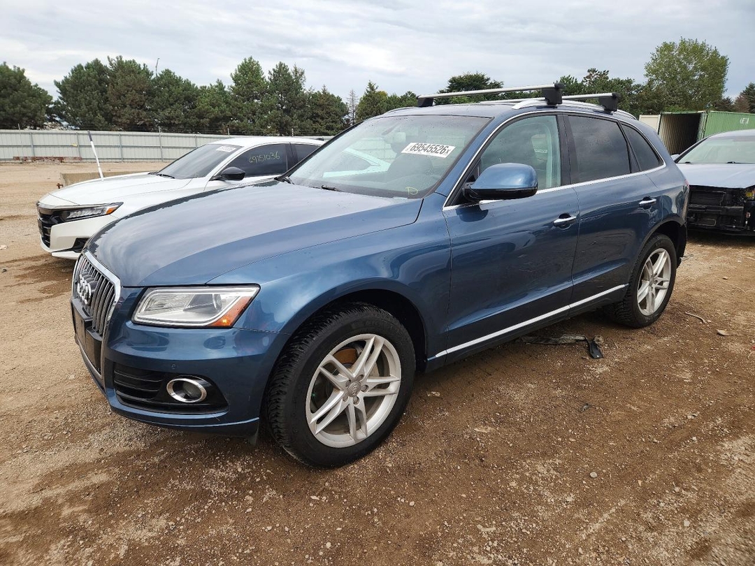 Вид 2017 AUDI Q5 PREMIUM PLUS, угол 1