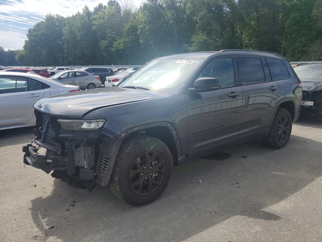 Vue de 2024 JEEP GRAND CHEROKEE L LAREDO, angle 1