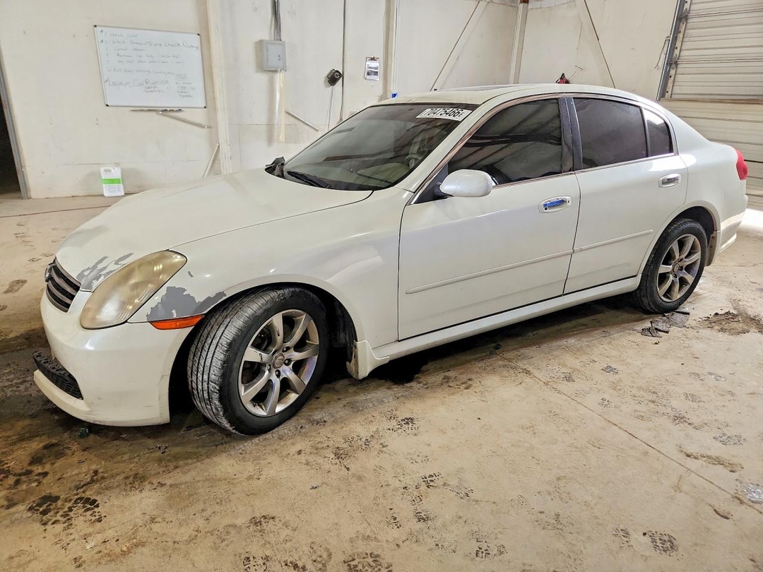 منظر 2006 INFINITI G35 X، زاوية 1