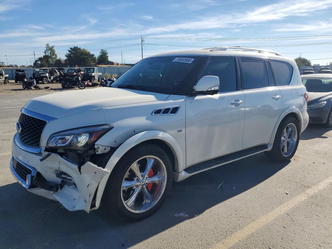 منظر 2016 INFINITI QX80 BASE، زاوية 1