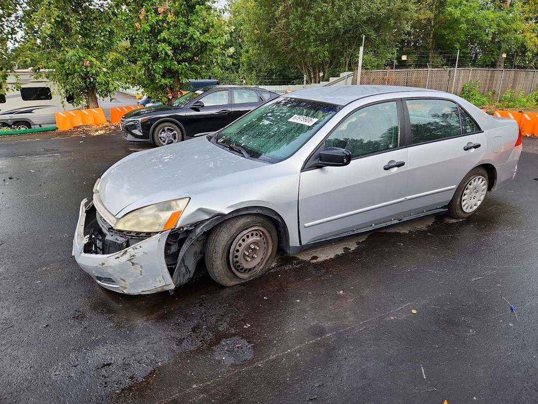 Vue de 2007 HONDA ACCORD VALUE, angle 1