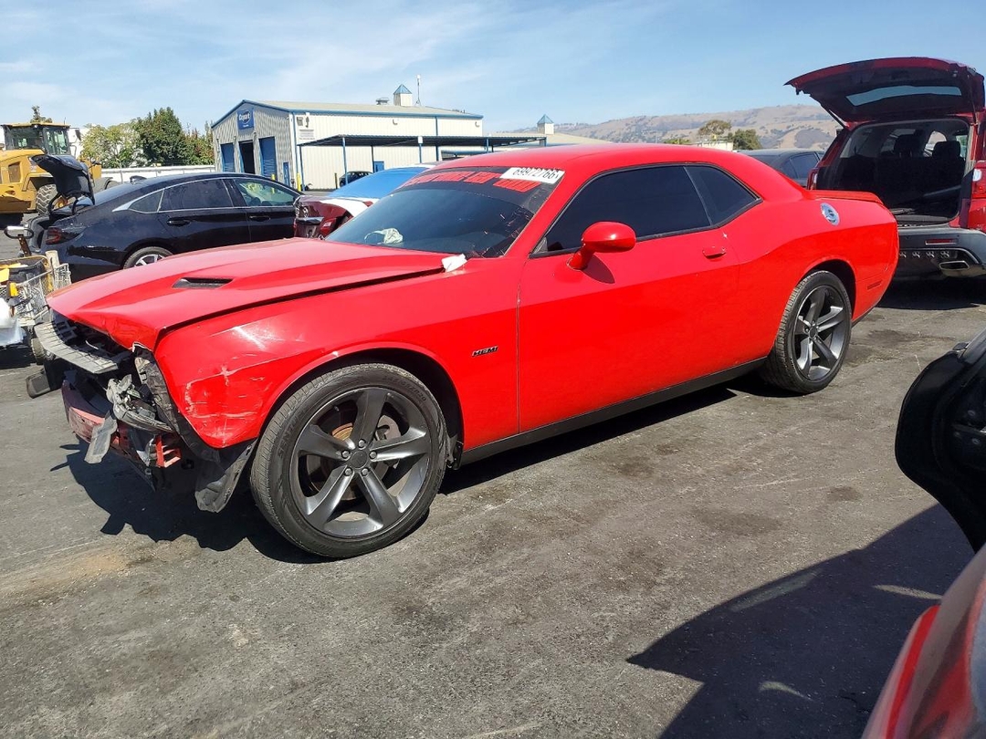 Vedere 2018 DODGE CHALLENGER R/T, unghi 1