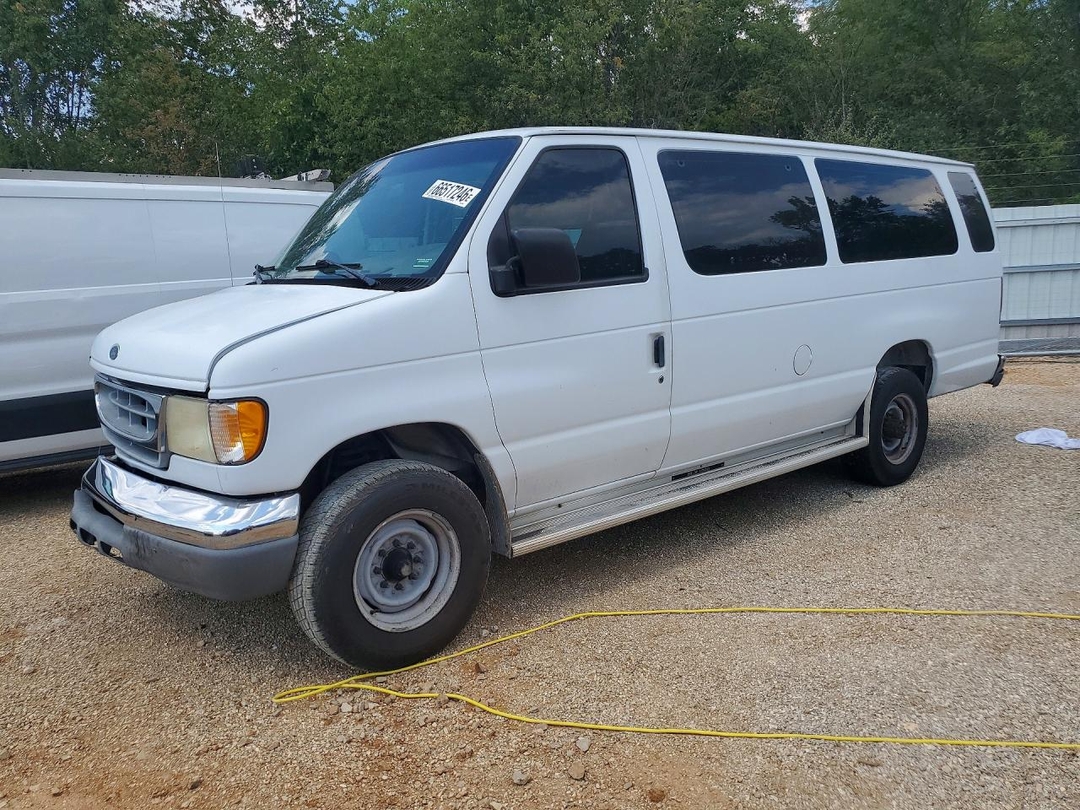 Вид 1998 FORD ECONOLINE E350 SUPER DUTY, угол 1