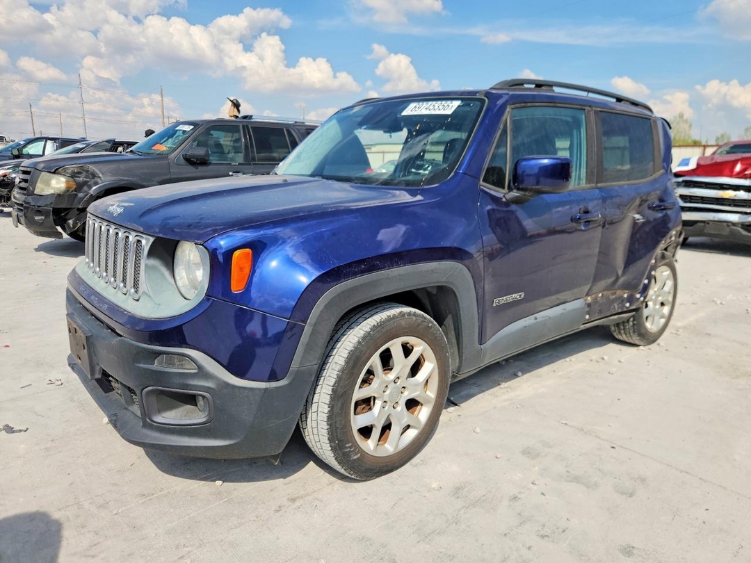 Vista de 2016 JEEP RENEGADE LATITUDE, ángulo 1