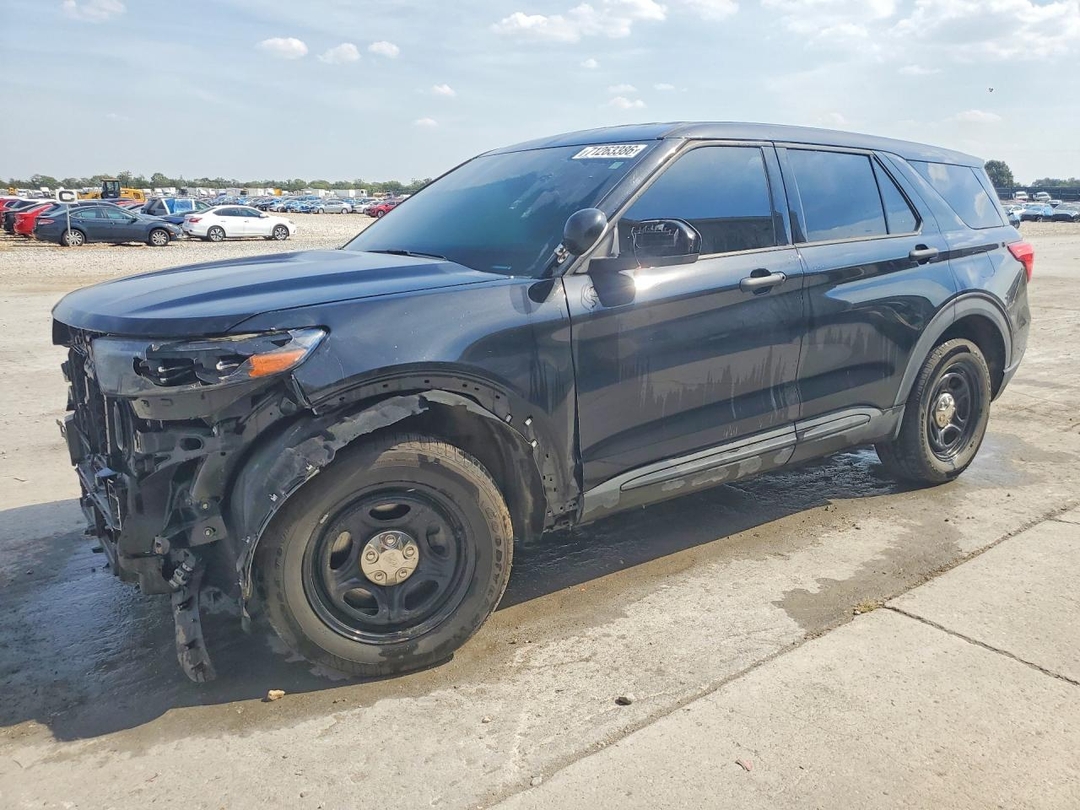 Vista de 2021 FORD EXPLORER POLICE INTERCEPTOR, ángulo 1