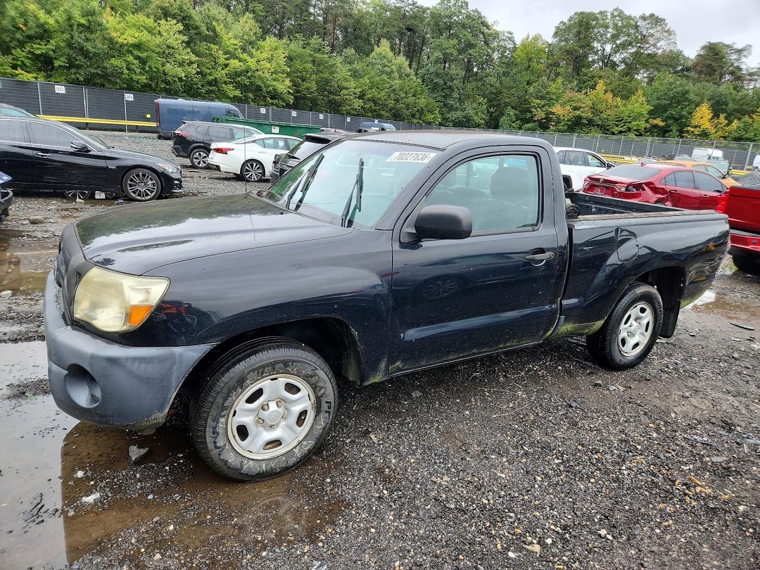 Vue de 2011 TOYOTA TACOMA BASE, angle 1