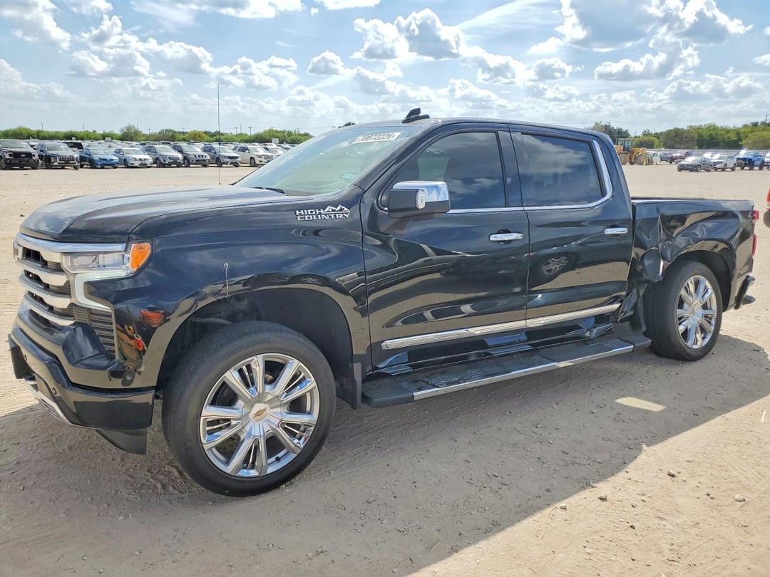 Vue de 2025 CHEVROLET SILVERADO K1500 HIGH COUNTRY, angle 1