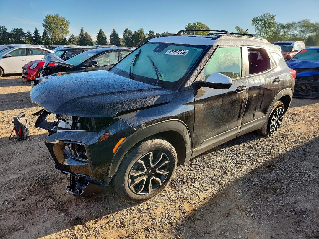 Vue de 2022 CHEVROLET TRAILBLAZER ACTIV, angle 1
