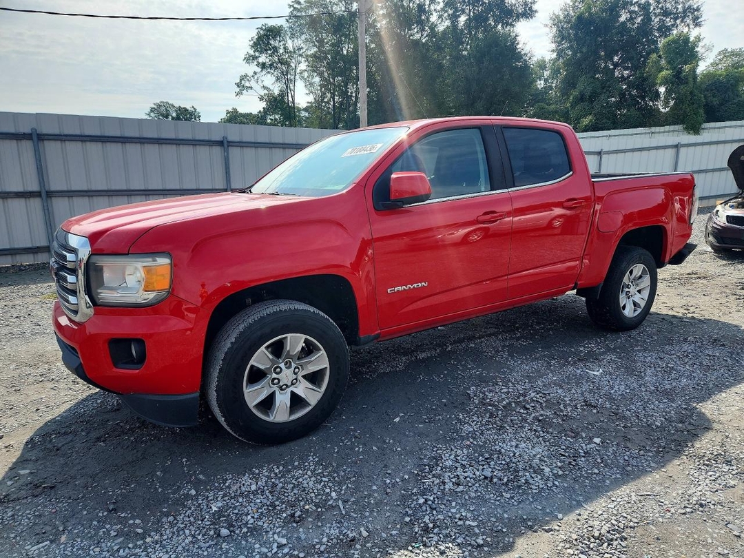 Vue de 2018 GMC CANYON SLE, angle 1