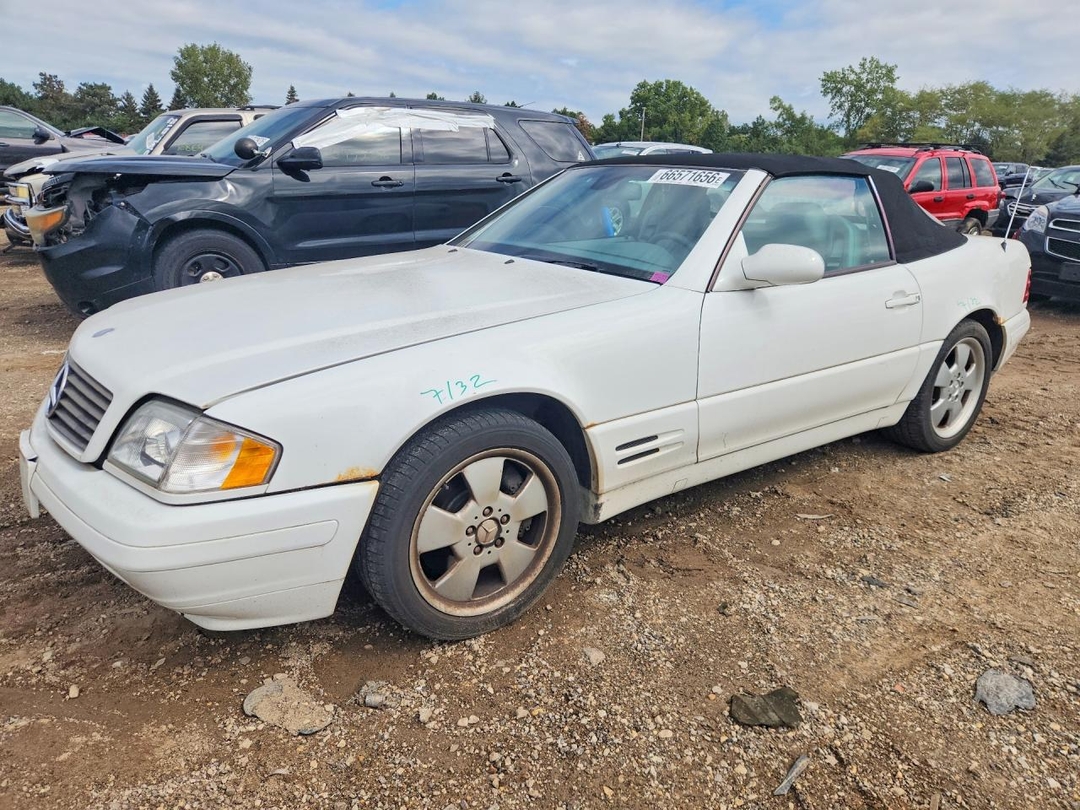 Вид 2000 MERCEDES-BENZ SL 500, угол 1