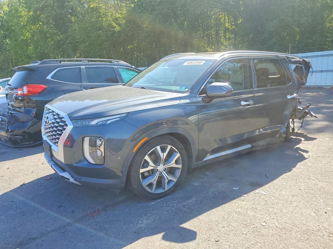 Vue de 2020 HYUNDAI PALISADE SEL, angle 1