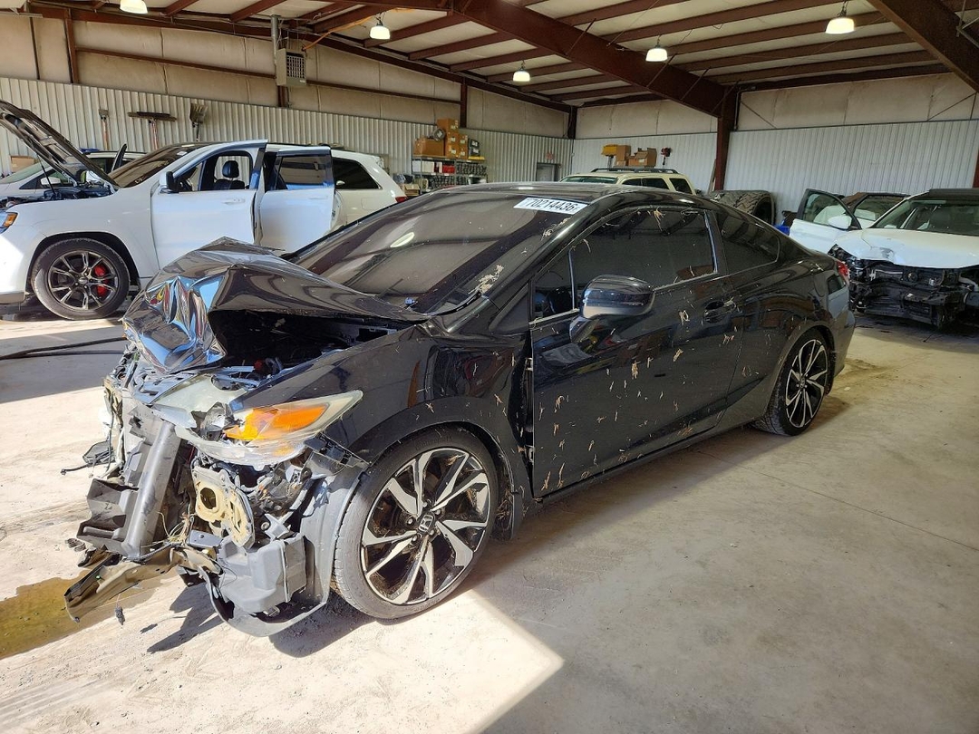 Vista de 2015 HONDA CIVIC EX, ángulo 1